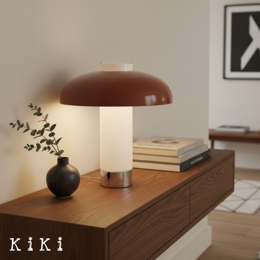 Nera Elegant Dome Table Lamp - Contemporary Style Lighting for Sideboard and Nightstand K2206
