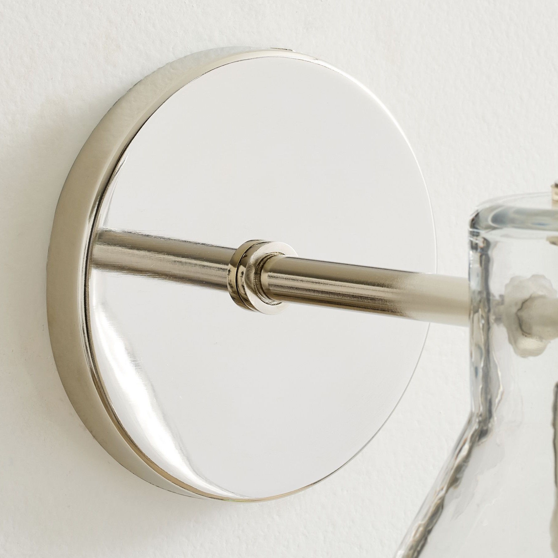 Glavira Recycled Glass Wall Sconce - Modern Brass Wall Lighting K1311
