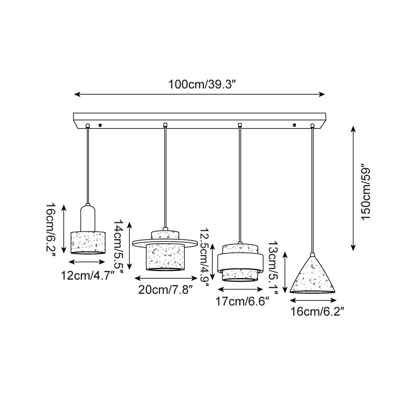 Marnox Pendant Lamp D134