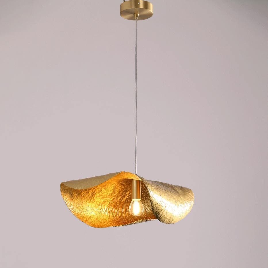 Hammered Brass Suspension Light K1205