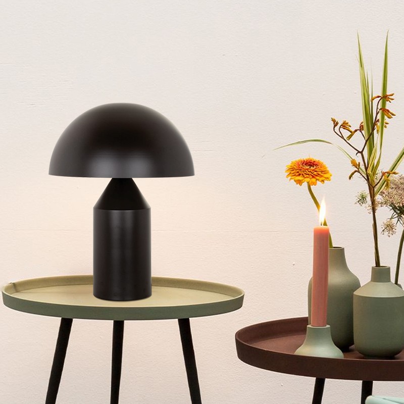 Modern Atollo Table Lamp - Mushroom Metal Table Light for Living Room
