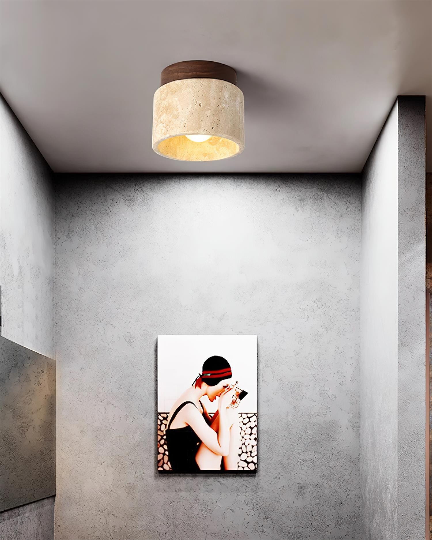 Nordic Stone Ceiling Light K669
