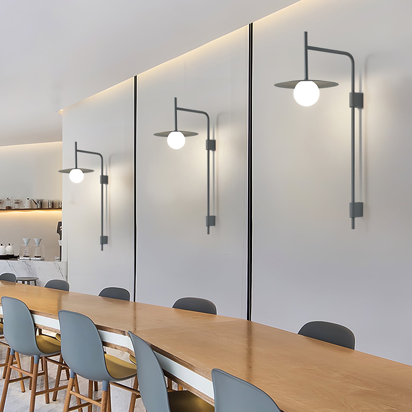 Nordic Swing Arm Wall Lamp for Living Room K839