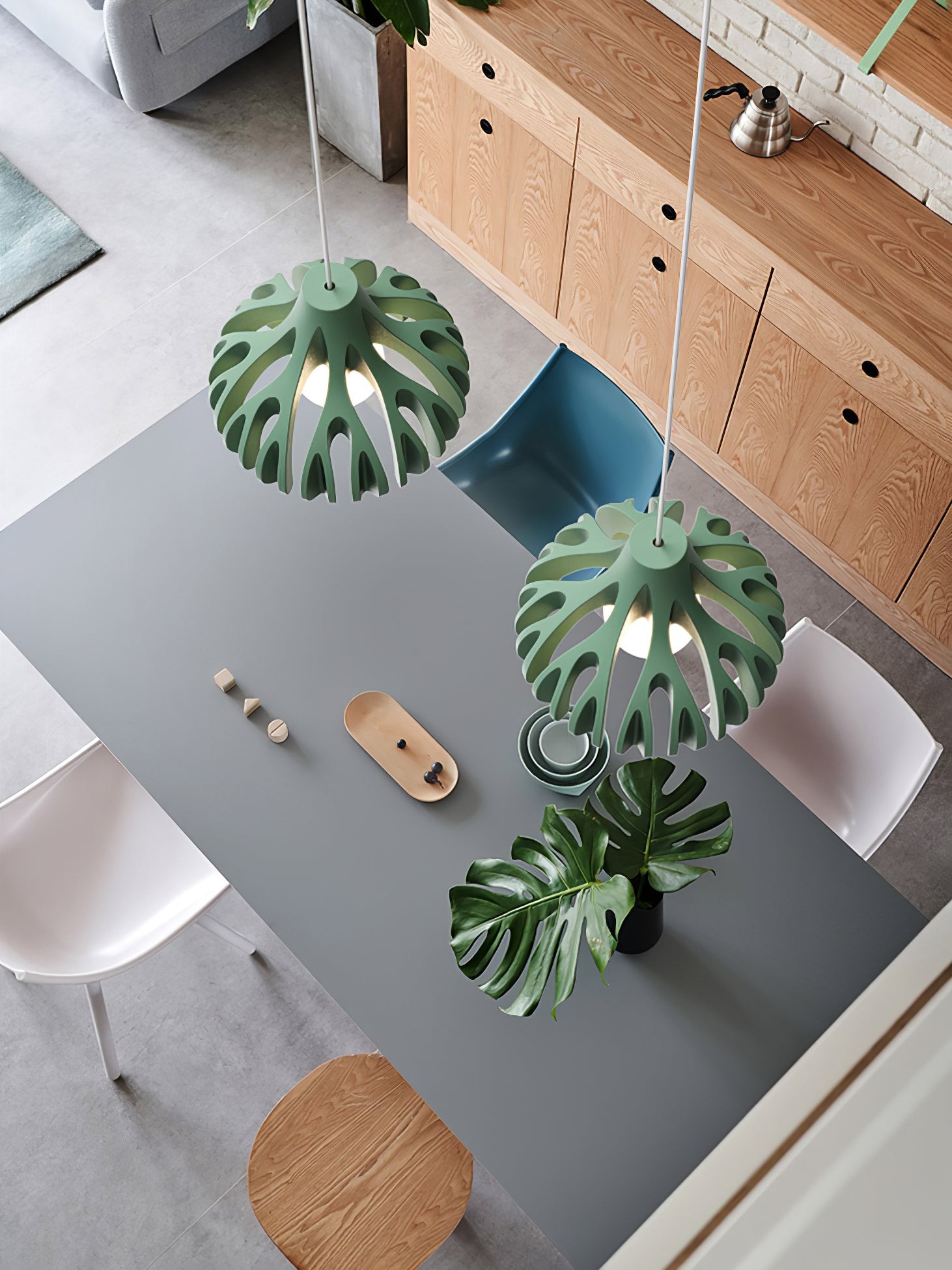 Coral Resin Pendant Lamp K1003