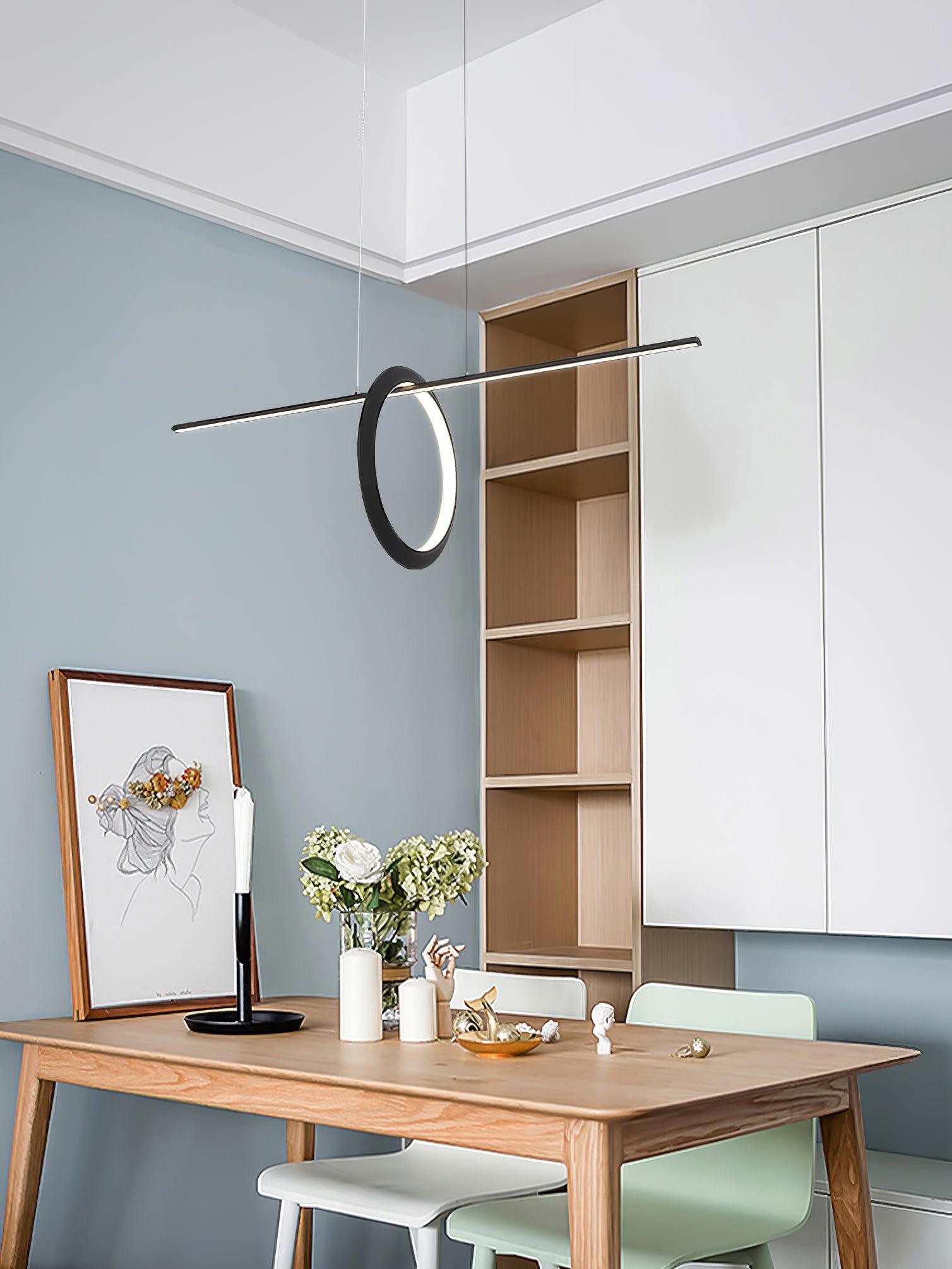 Minimalist High-End Geometric Line Pendant Light K433