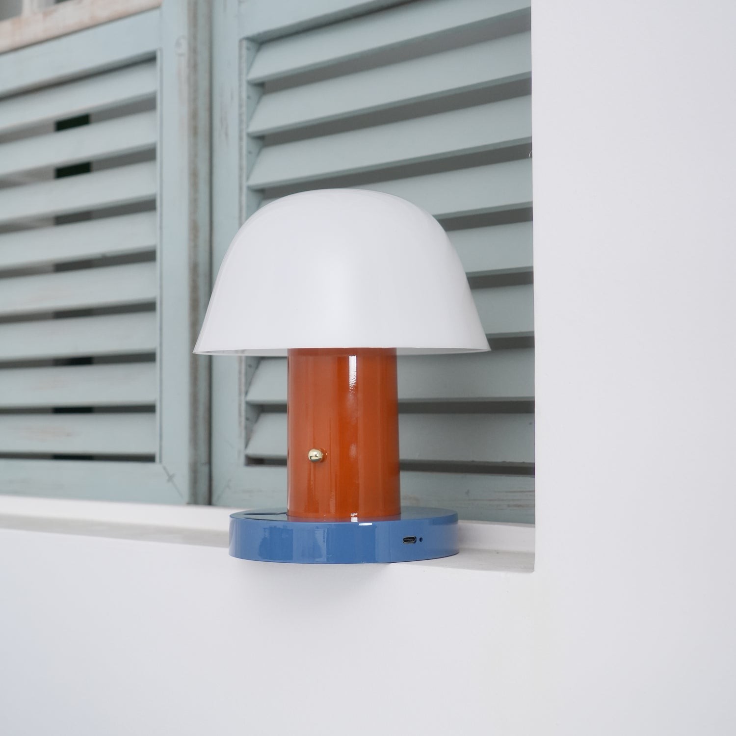 Minimalist Mushroom Cordless Table Lamp K533