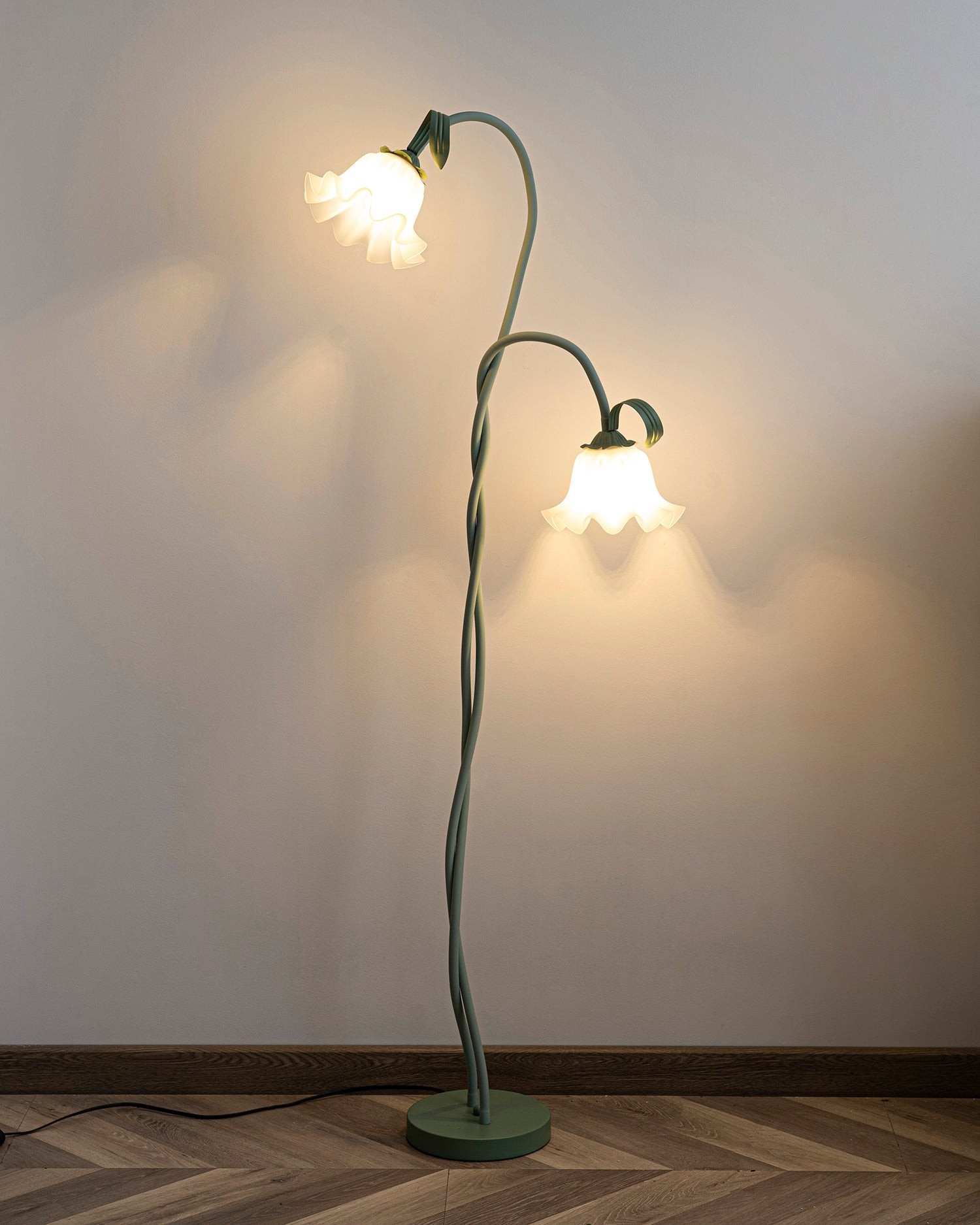 Creative Multi-Head Winding Flower Shape Floor Lamp K286