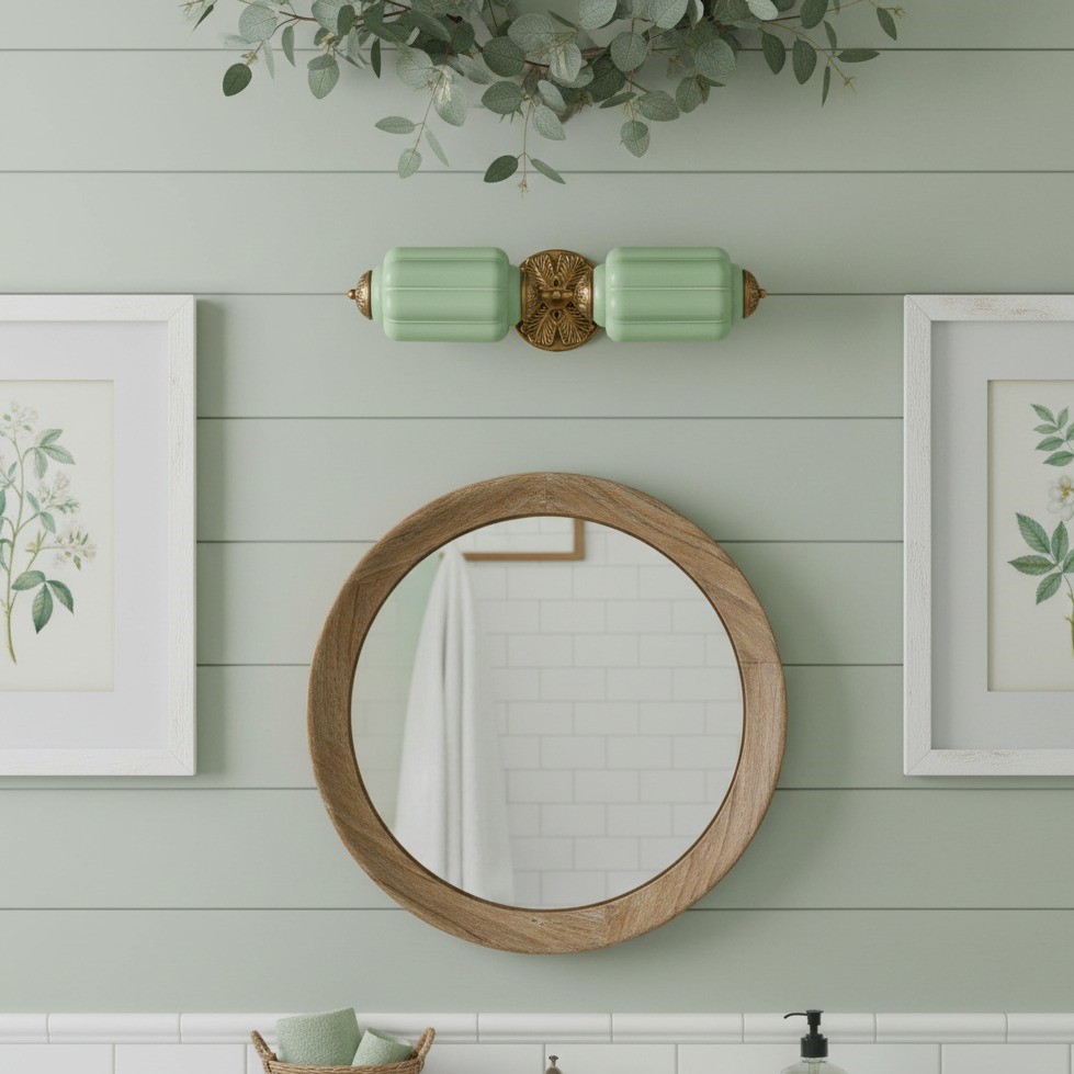 Eloise Pumkin Glass Vanity Sconce K864