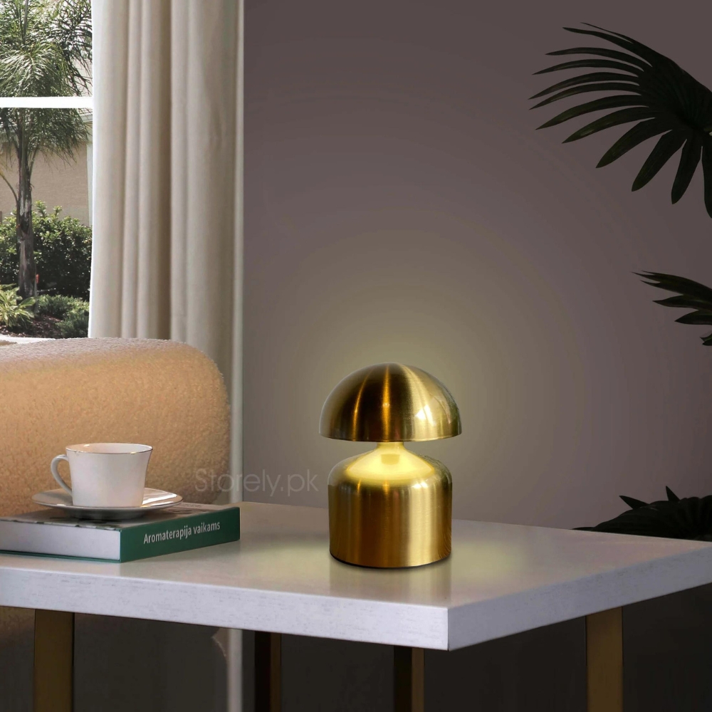 Luminous Nikkel Shine Table Lamp D844
