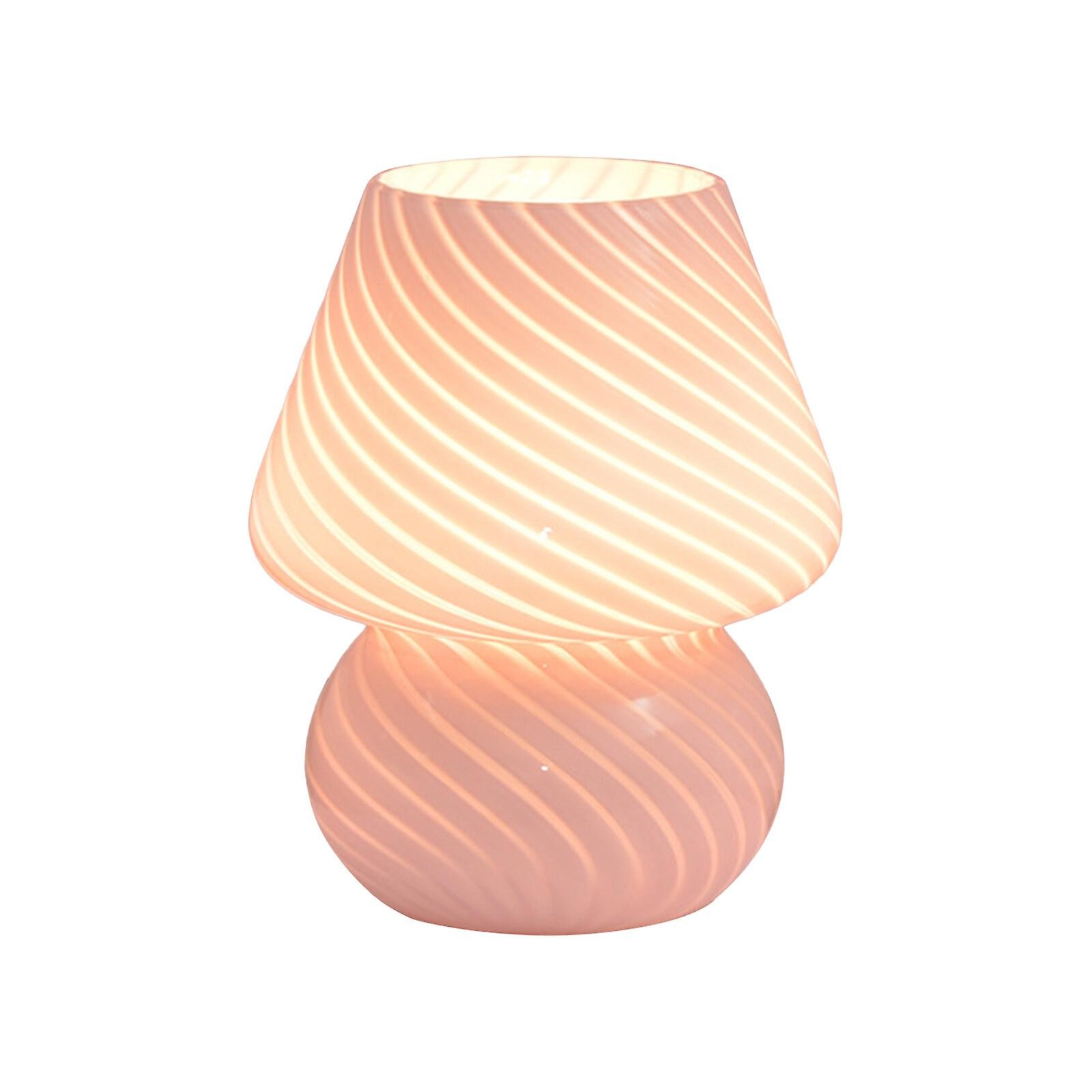 Nordic Macaron Mushroom Glass Table Lamp K54
