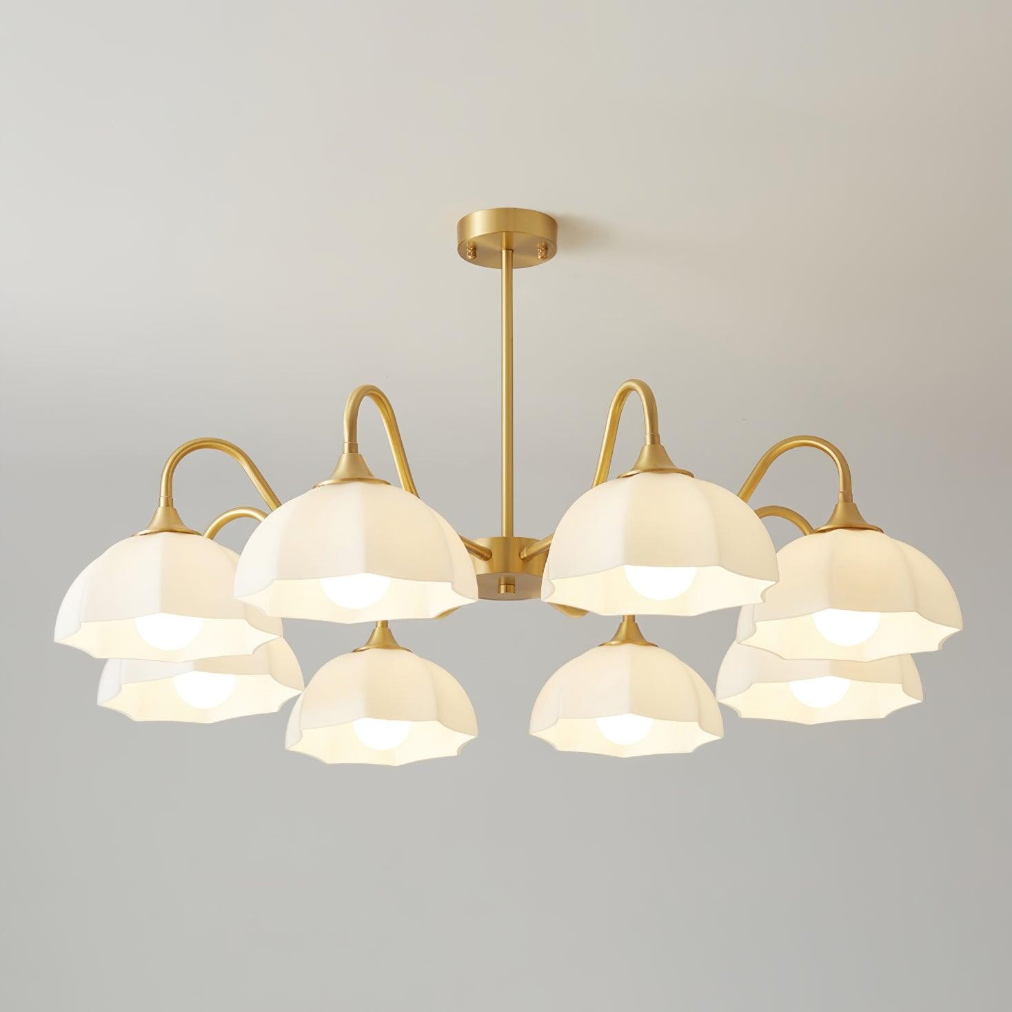 Nordic Garden Flower Glass Chandelier K758