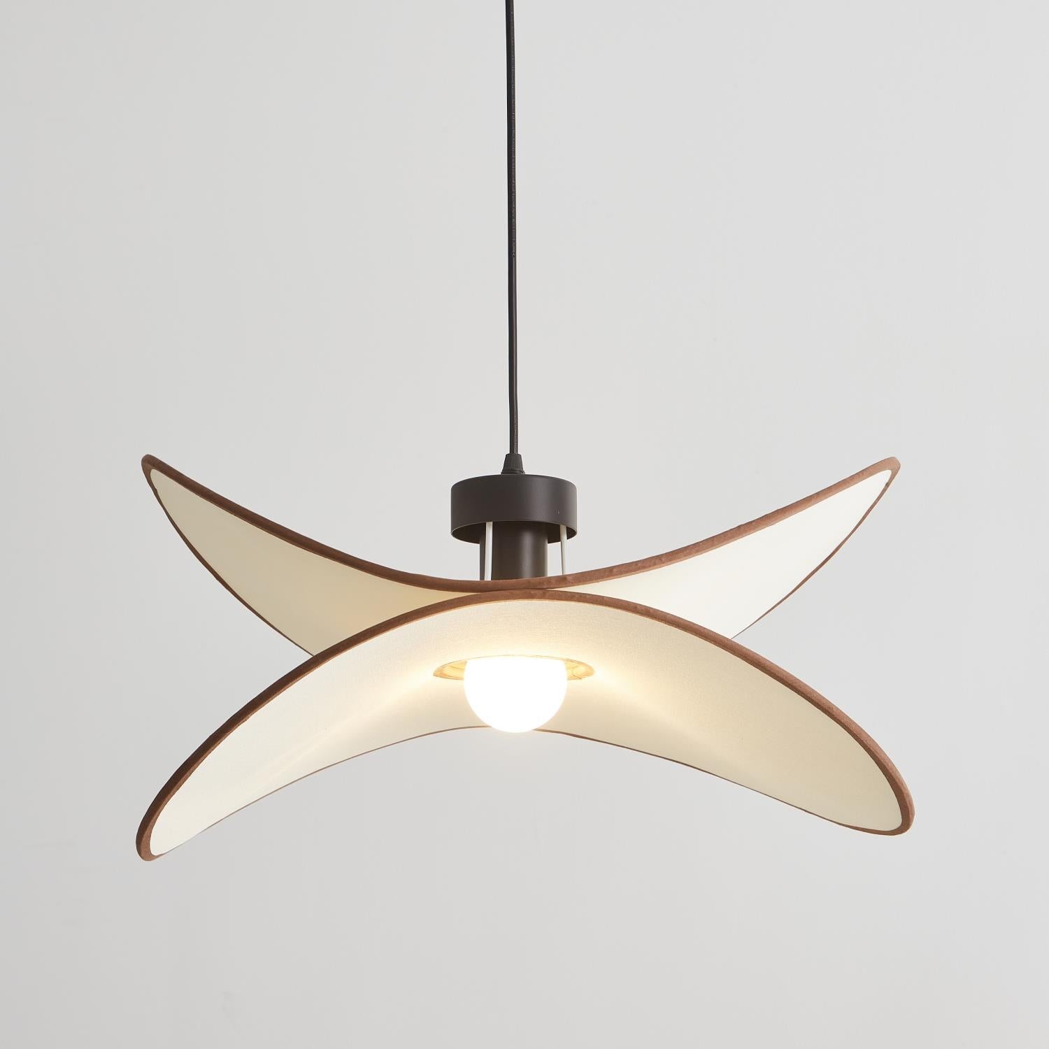 Wabi Sabi Fabric Crisp Pendant Lamp K505