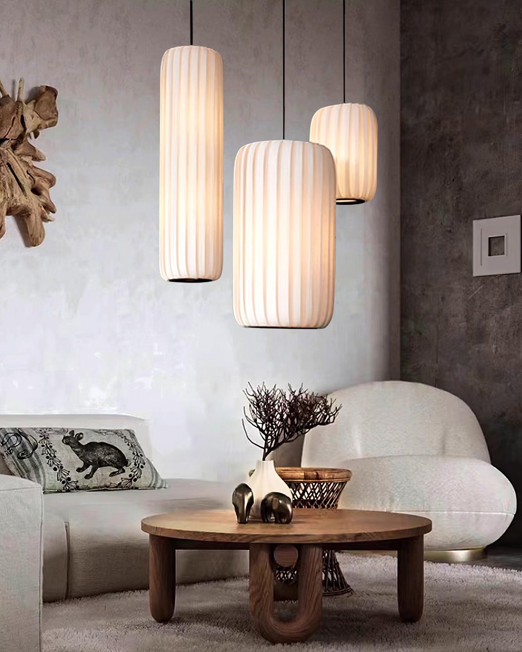 Scandinavian Minimalist Fabric Pendant Lamp K643