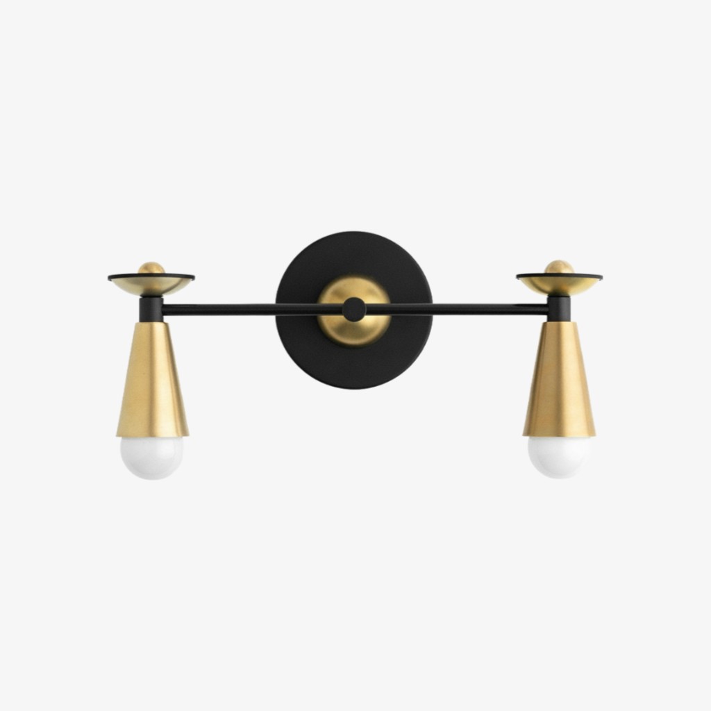 Pyralis Cone Modern Art Deco Lighting - Vintage Style Vanity Sconce Light K1462