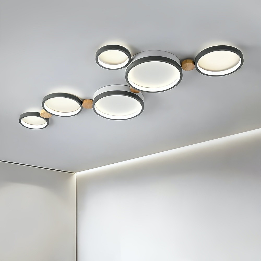 Colored Multi Circle Led Ceiling Light K935