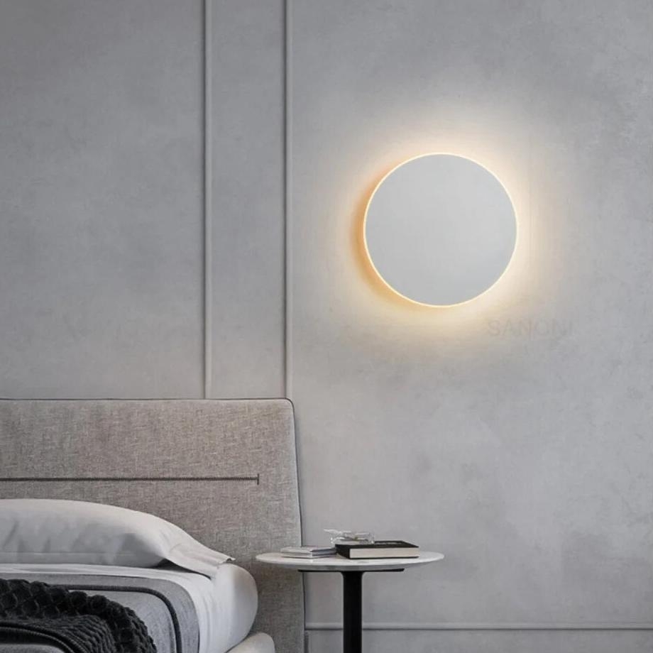 Modern Nordic Round Aluminum Minimalist LED Wall Light D767
