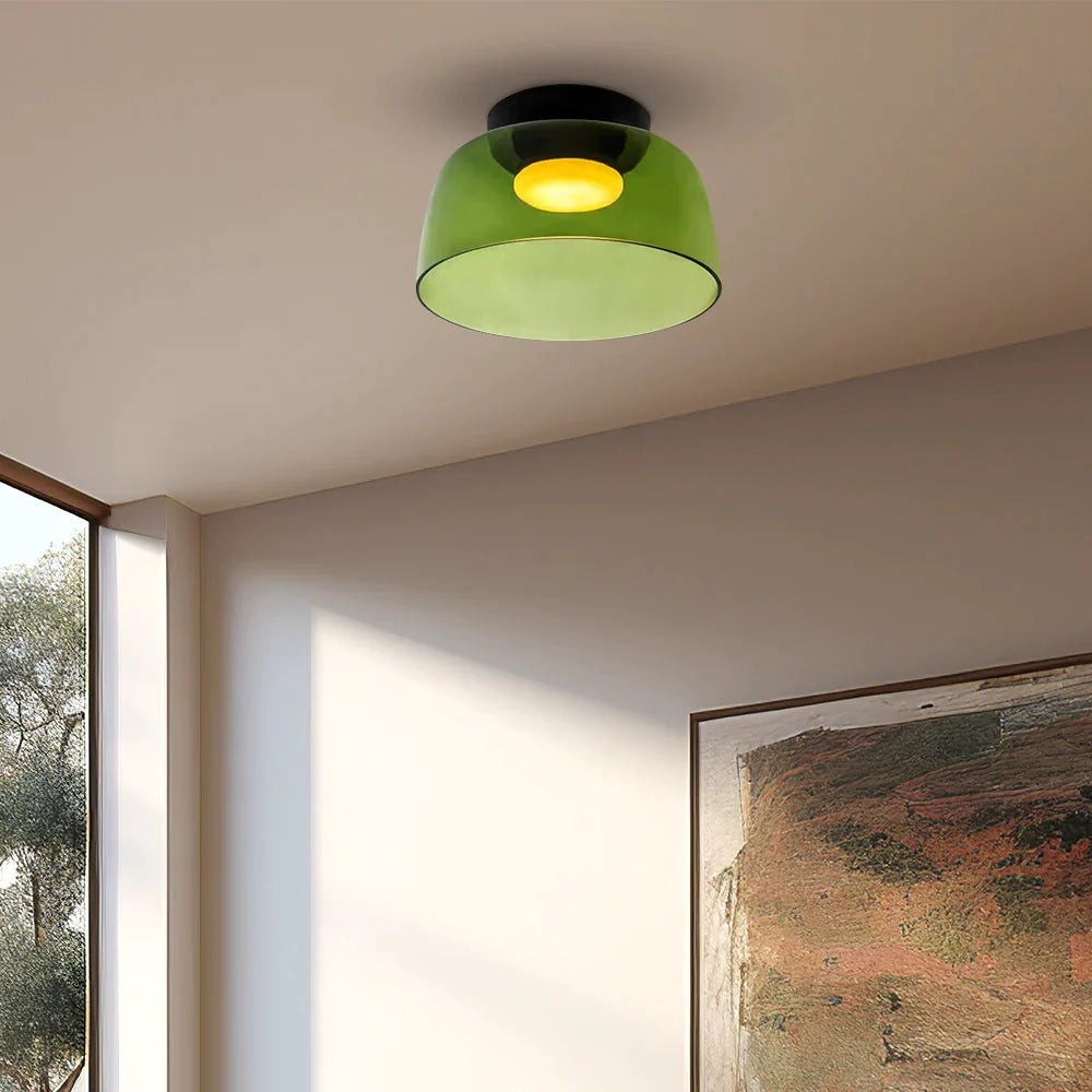 Celestial Scandinavian Glass Ceiling Lamp - Stylish Levels Ceiling Light for Room K2162