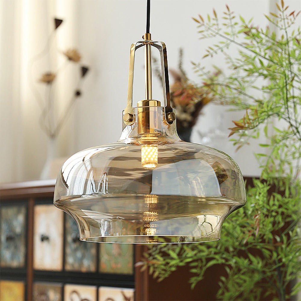 Modern Unique Shaped Fish Tank Glass Pendant Light K1226
