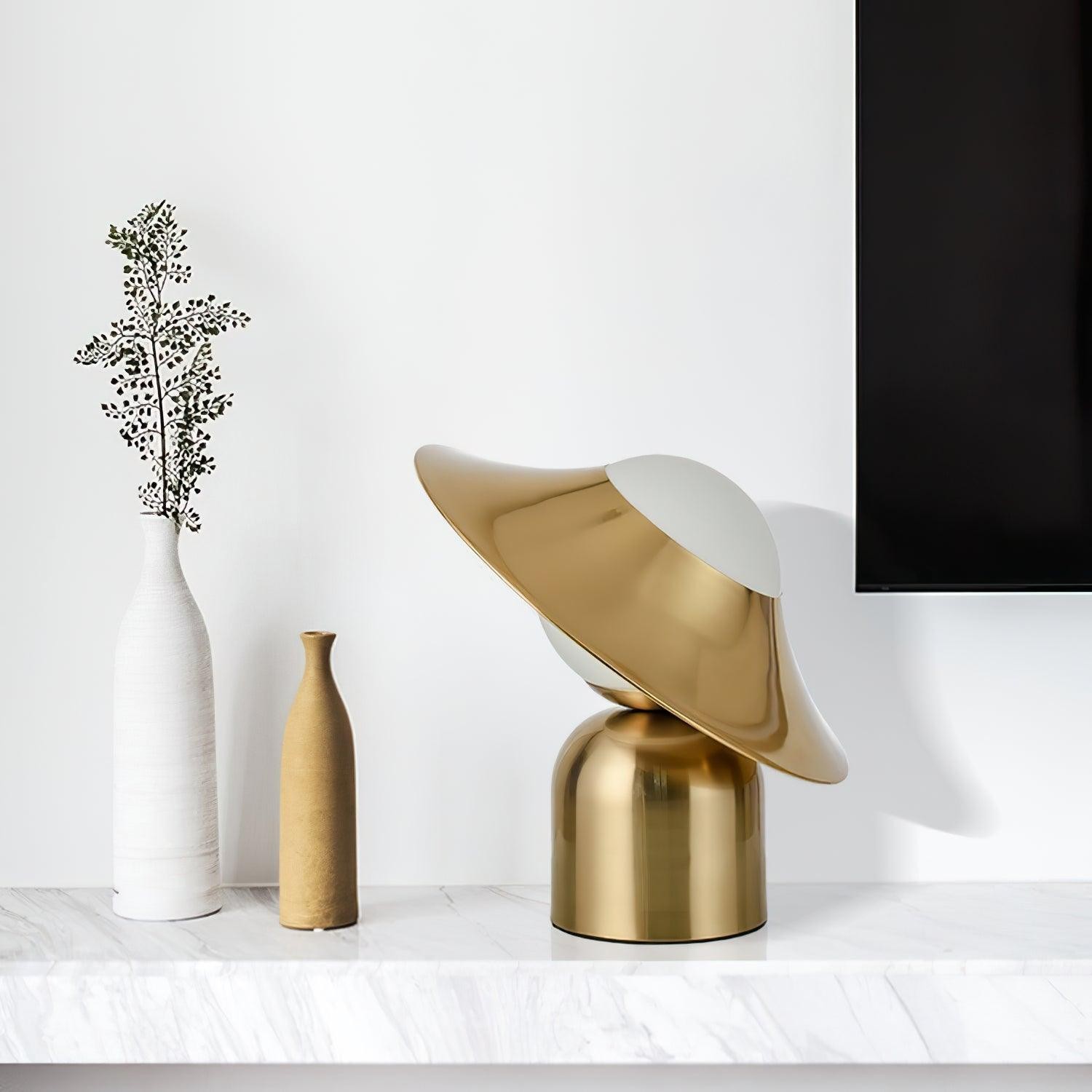 Nordic Creative Metal Disc Table Lamp K269