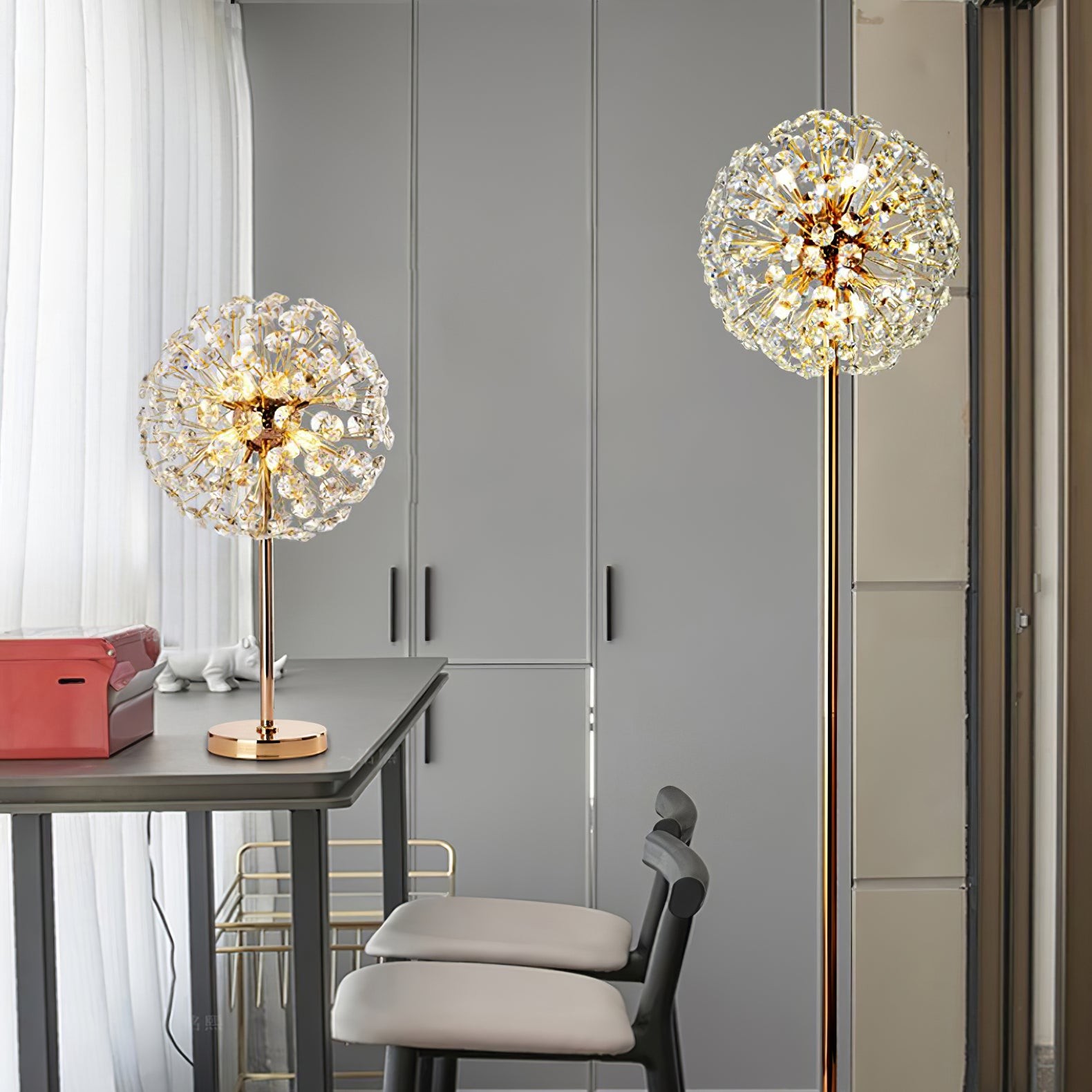 Crystal Dandelion Table Lamp K1004