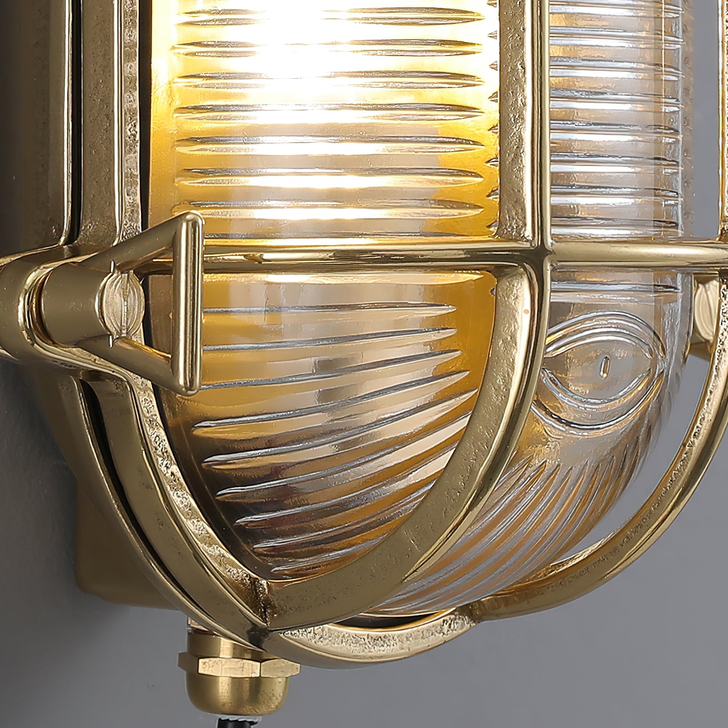 Fremantle Brass Bunker Sconce D636