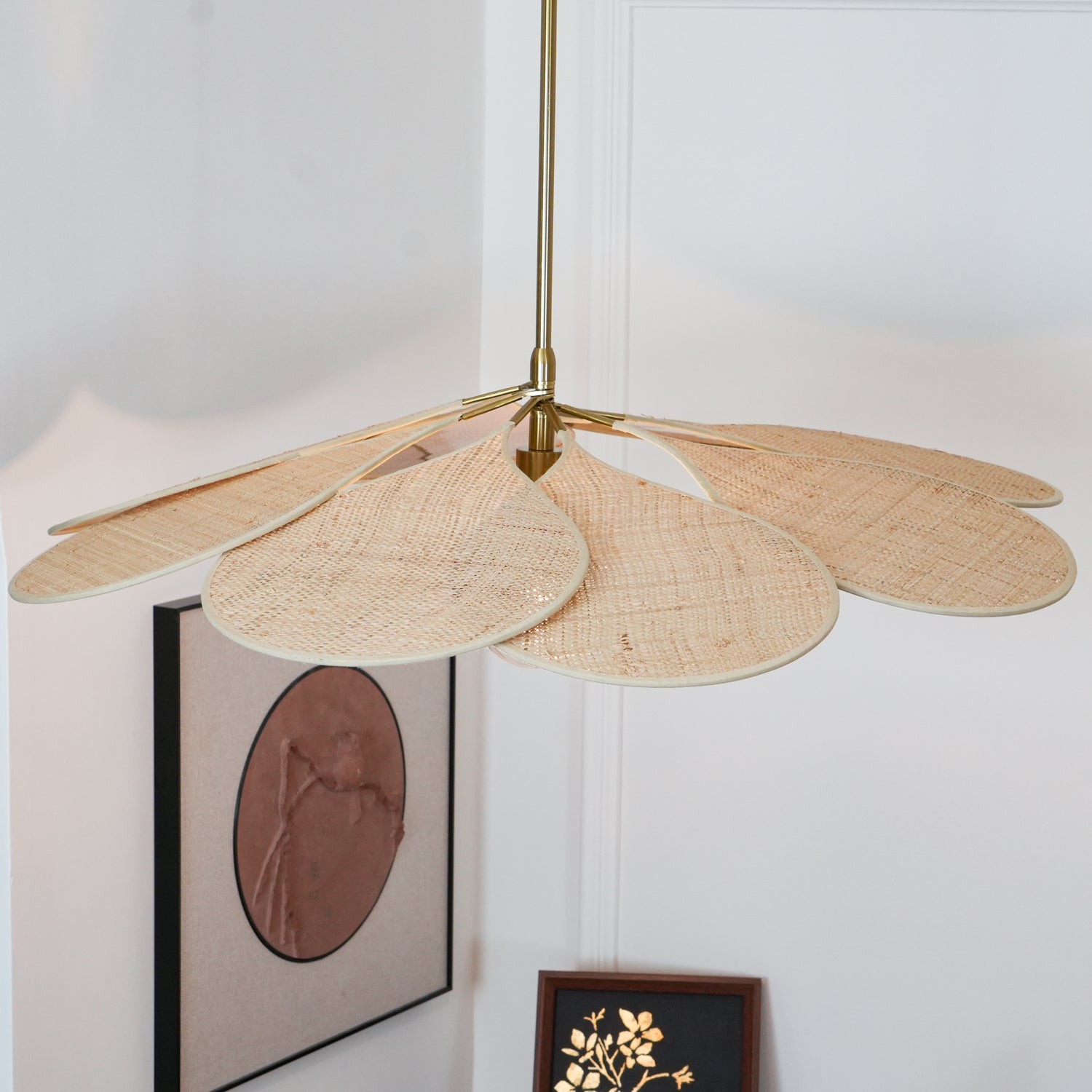 Petals Bloom Rattan Pendant Lamp K588
