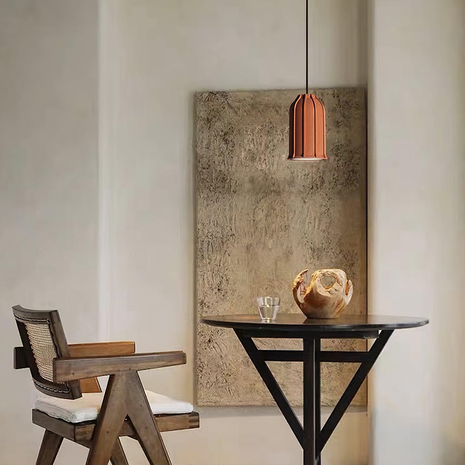 Industrial Style Cement Terracotta Craft Pendant Light K667