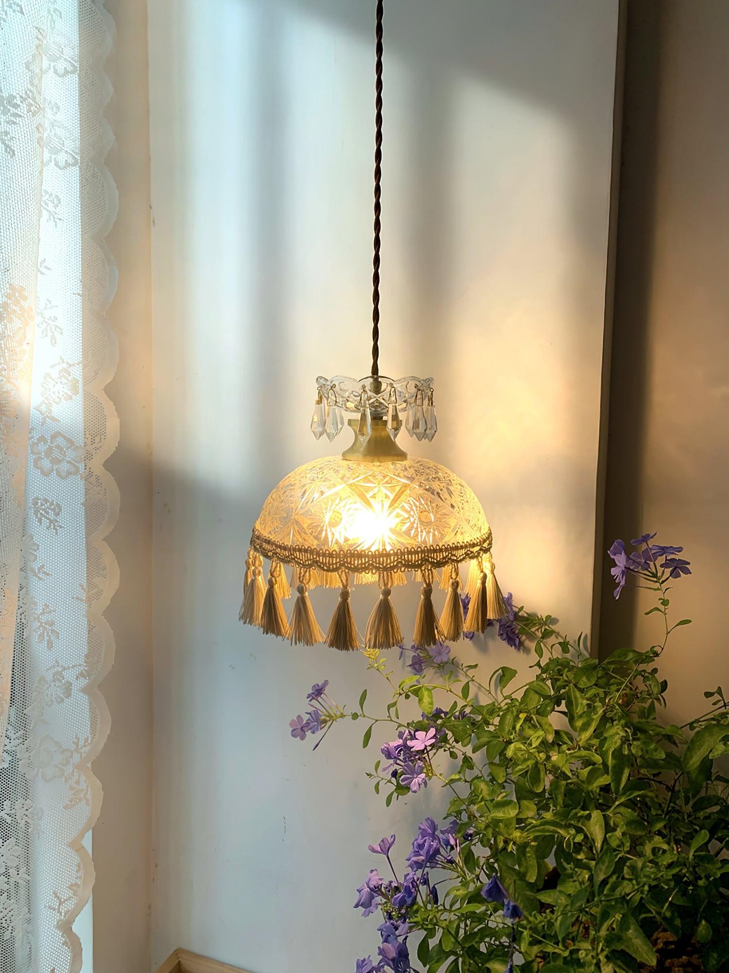 Bowl Tassel Pendant Light K271