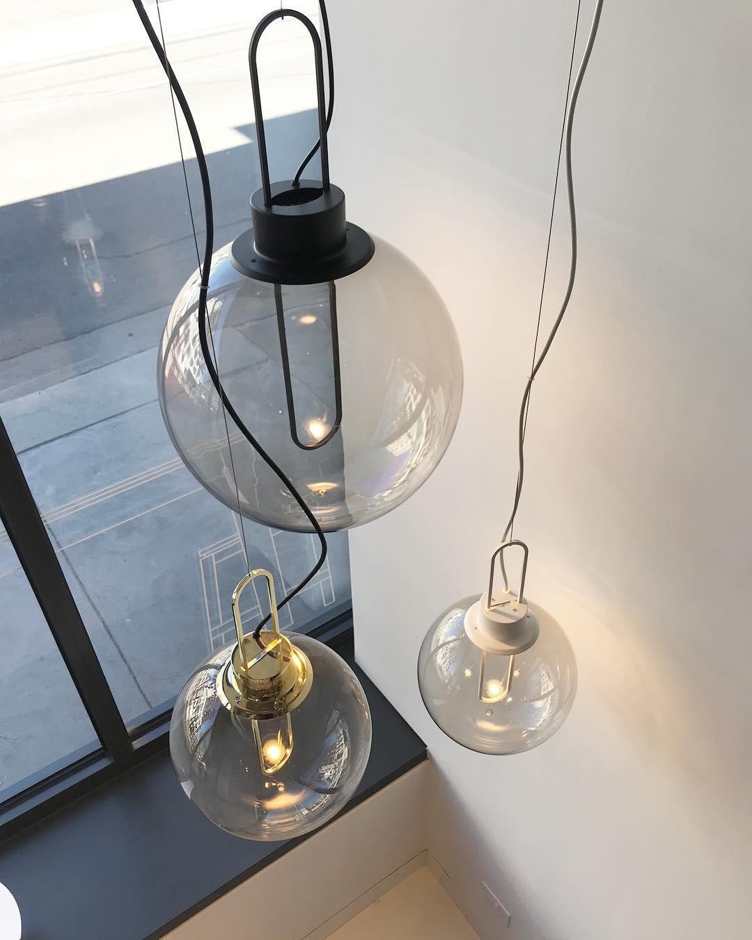 Clear Glass Orb Style Pendant Lamp K560