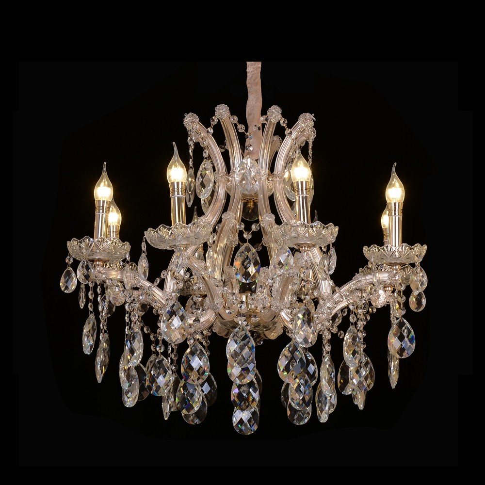 Kiki Crystal Candle Chandelier