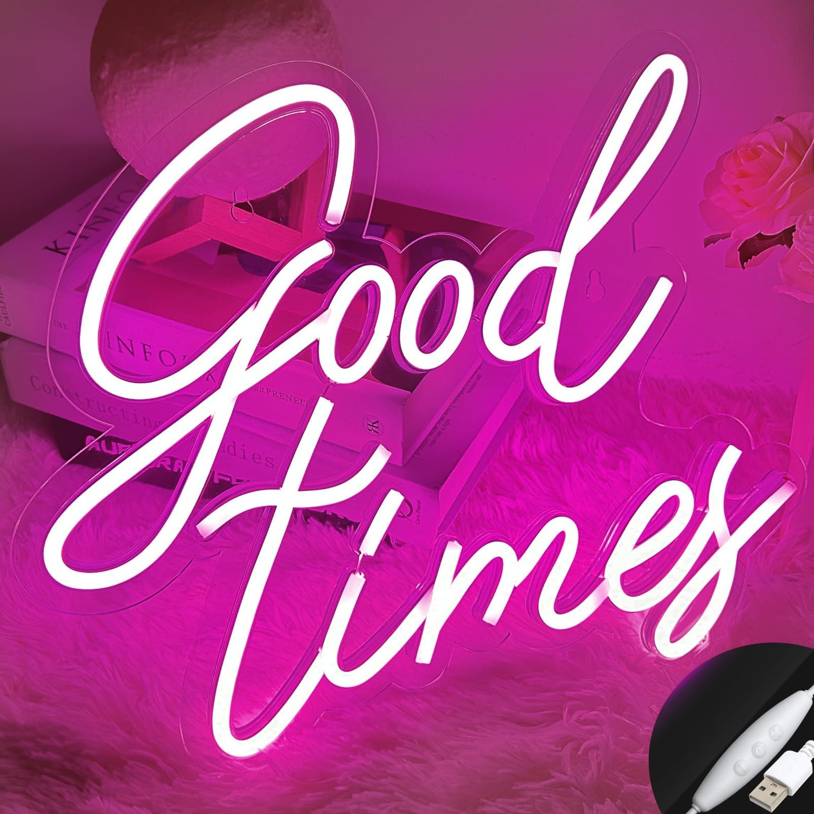 Good Vibes Led Neon Sign For Wall Decor K209
