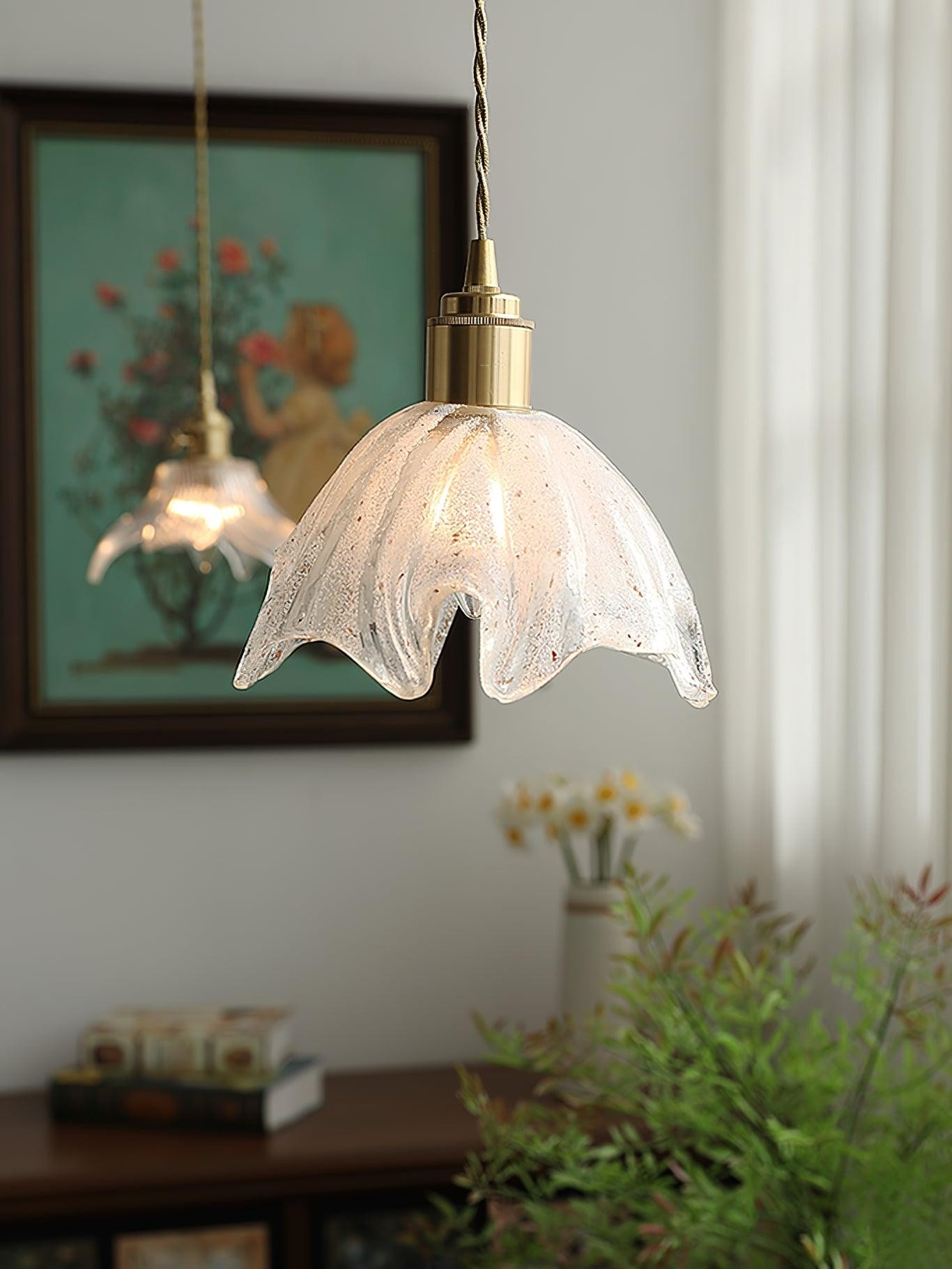 Lotus Crystal Small Pendant Light K464