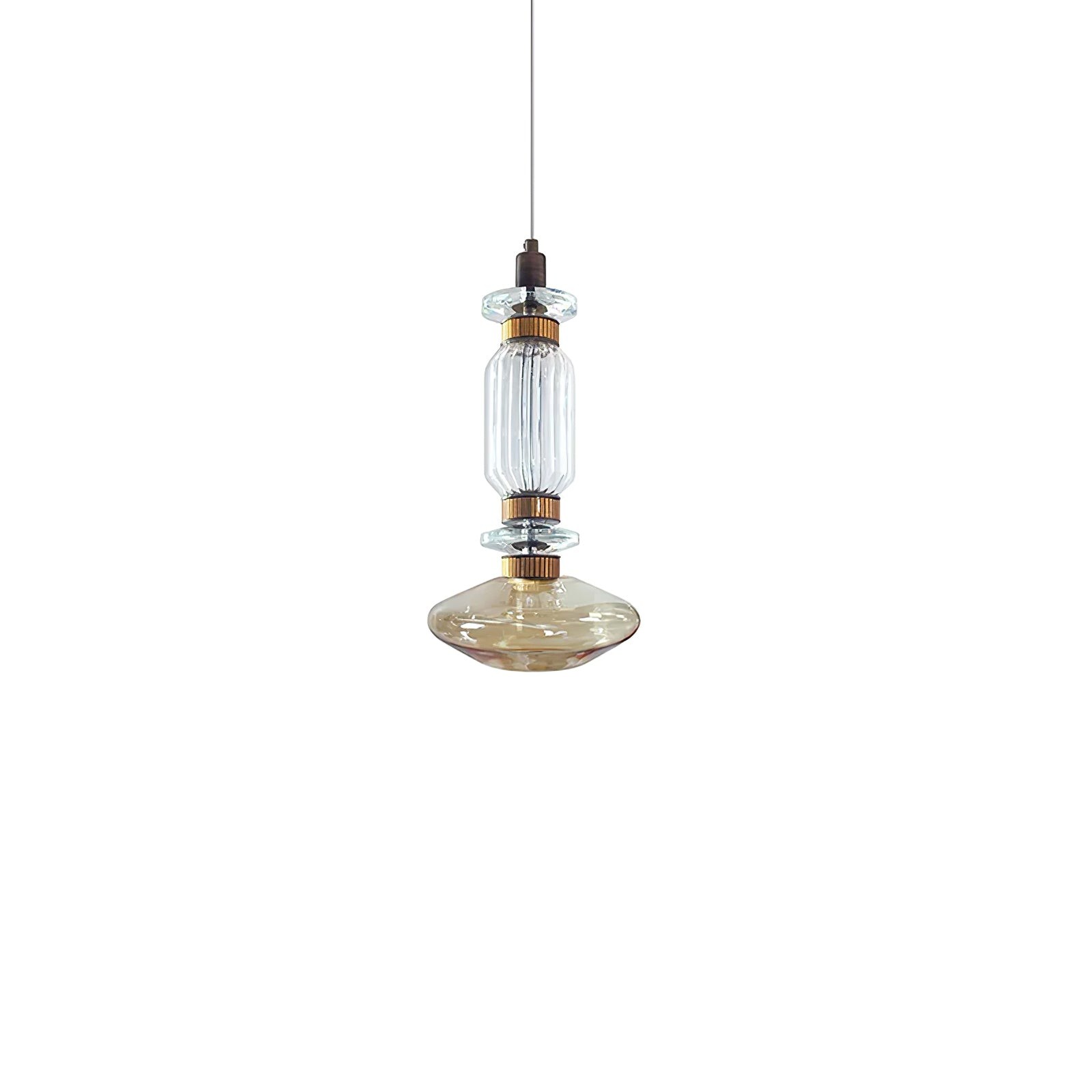 Modern Elegant Ballet Glass Pendant Light K904