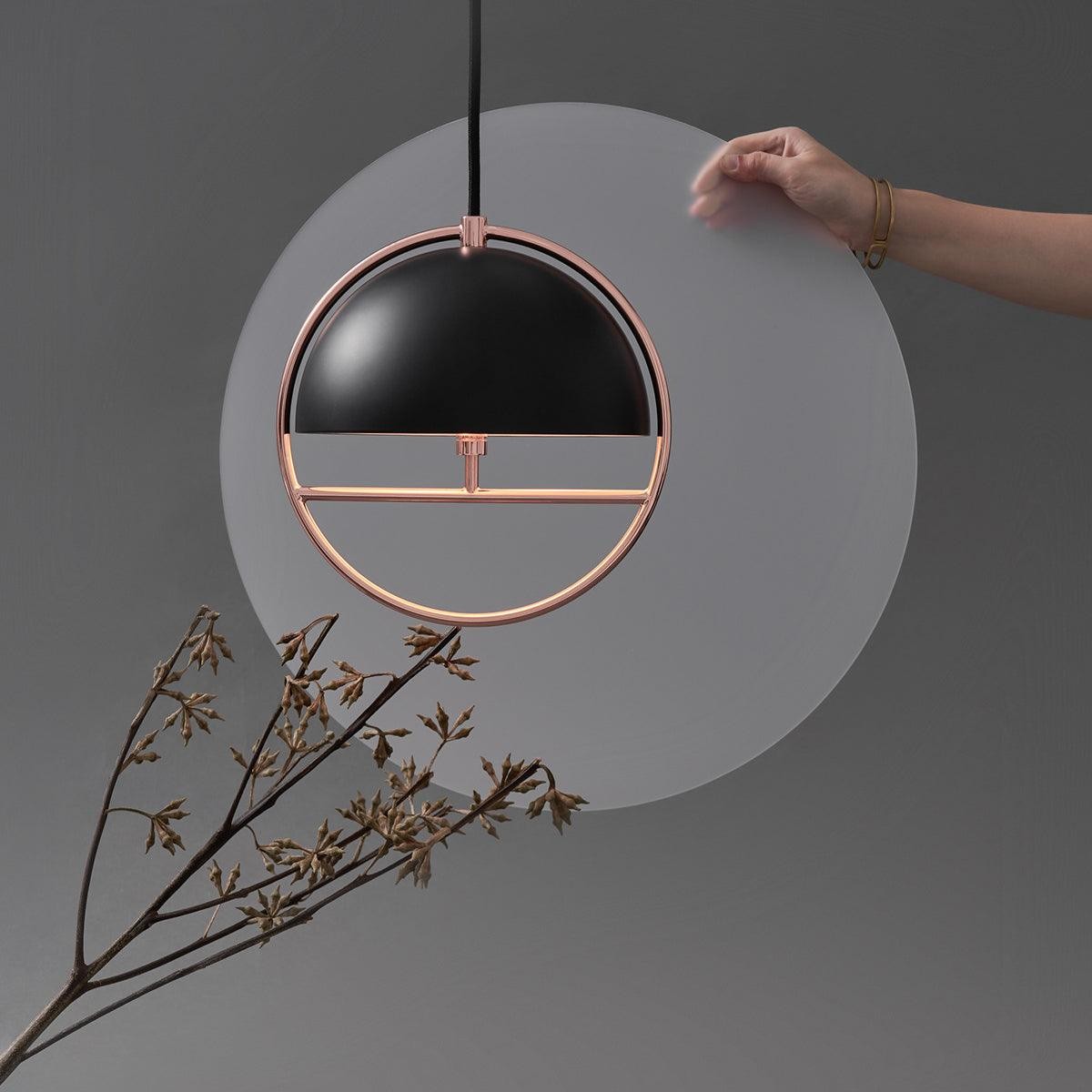 Nordic Hemispherical Ring Metal Pendant Lamp K426