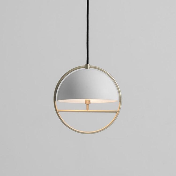 Nordic Hemispherical Ring Metal Pendant Lamp K426