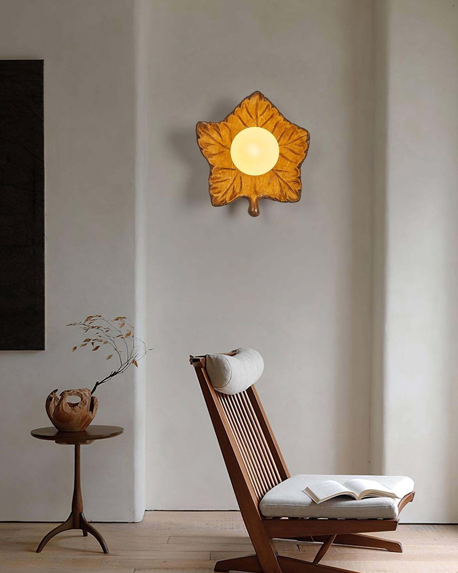 Maple Leaf Wall Light K484