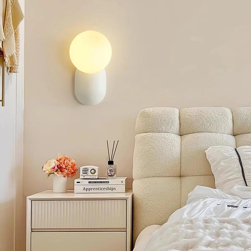 Luma Nordic Glass Orb Wall Light D784