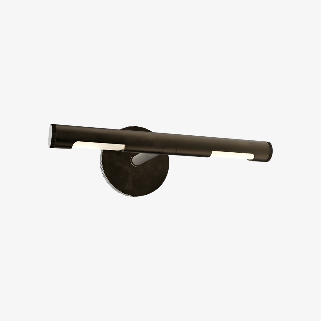 Aurix Wall Mount Art Light - Aged Finish Picture Light for Highlighting Canvases K2182