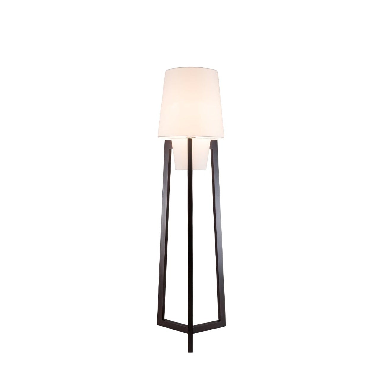 Modern Simple Chinese Style Solid Wood Floor Lamp K443