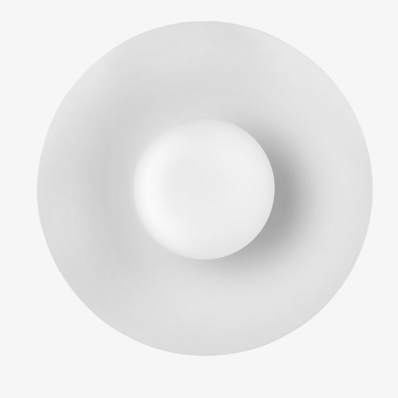 Orblia Minimal Flush Mount Light Fixture - Modern Aesthetic for Home Interiors K2262