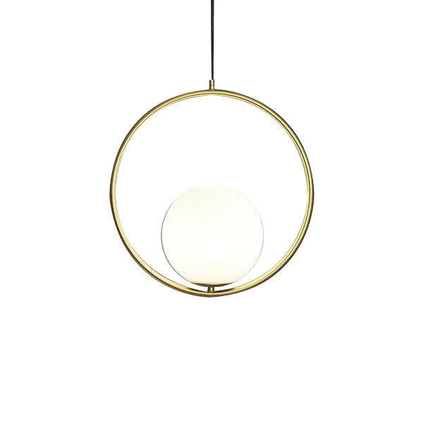 Minimalist Mila Pendant Lamp - Oval Hanging Light for Bedroom Bedside