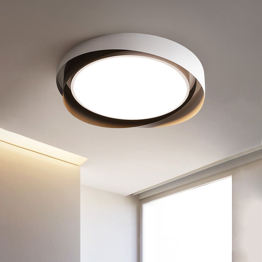 Nordic Style Modern Minimalist Wave Pattern Ceiling Lamp K611