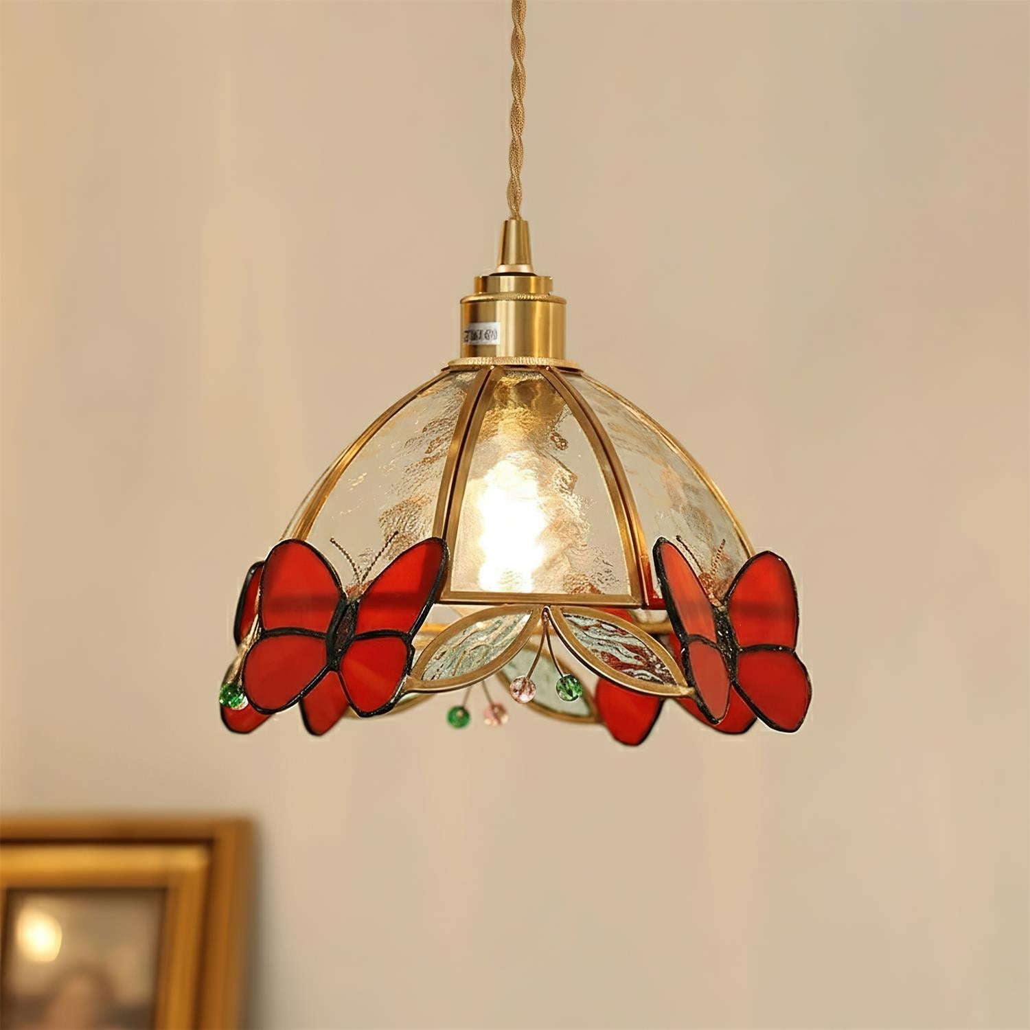 Butterfly Jewel Pendant Lamp D244