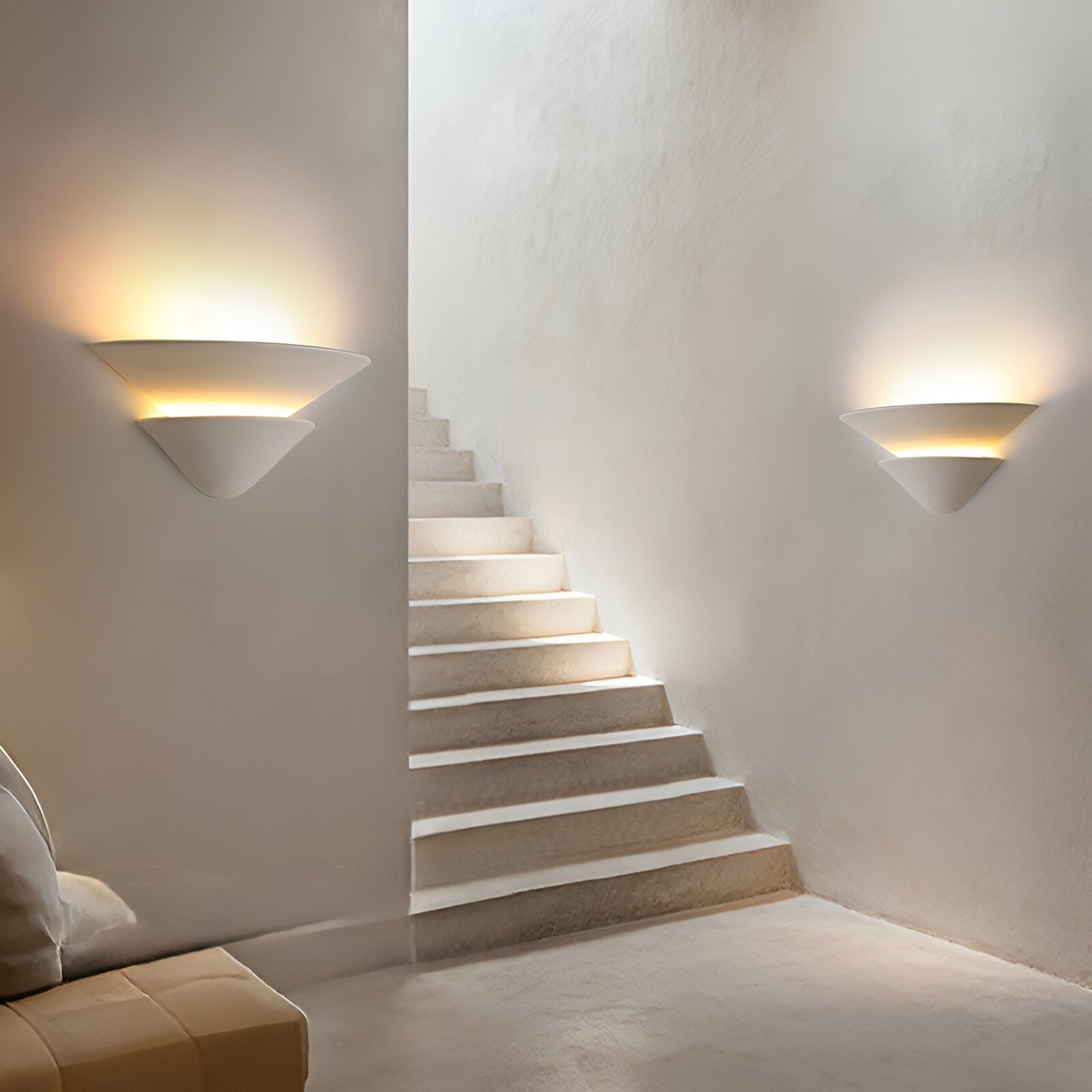 Shellora Wabi-Sabi Plaster Wall Light D964