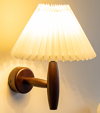 Wooden Wall Lamp