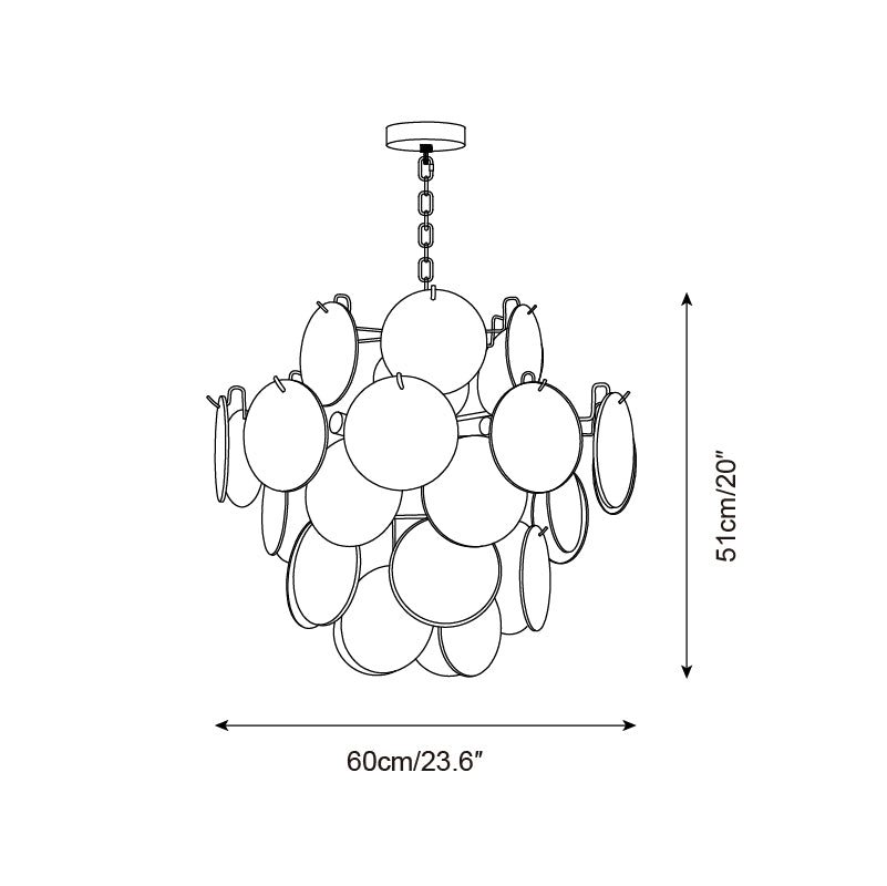 Venfield Chandelier D84