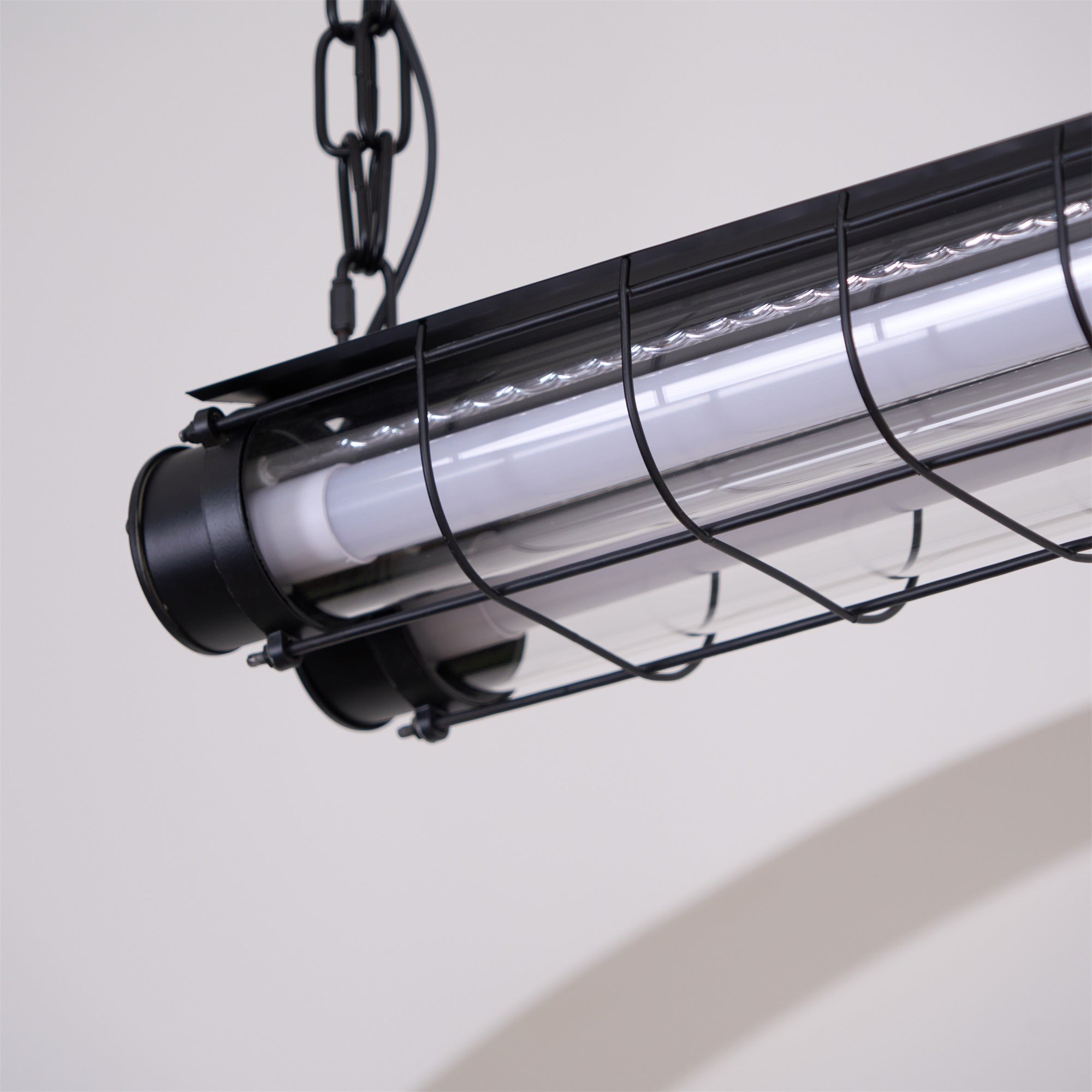 Industrial Linear Cage Chandelier K903