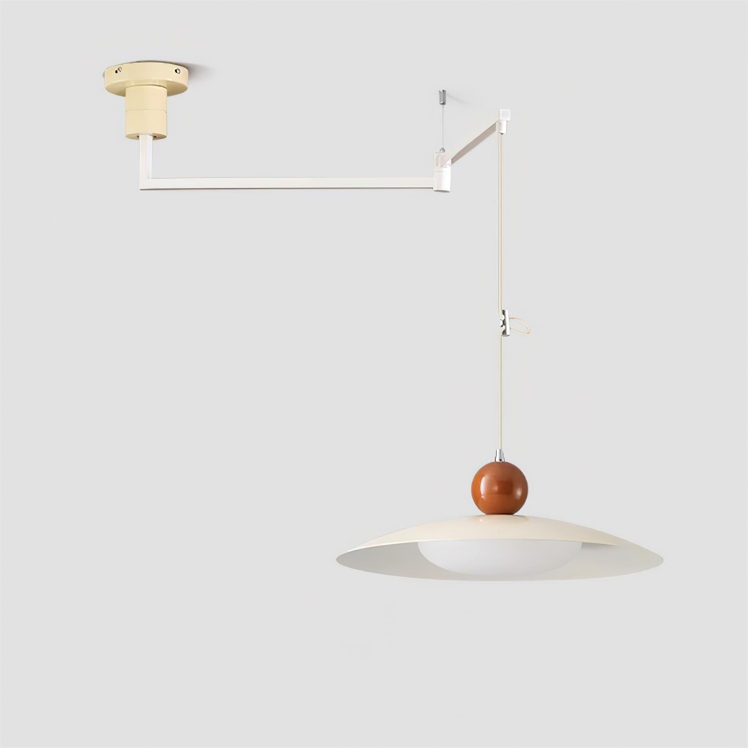 Nordic Flying Saucer Swing Arm Movable Pendant Light K619