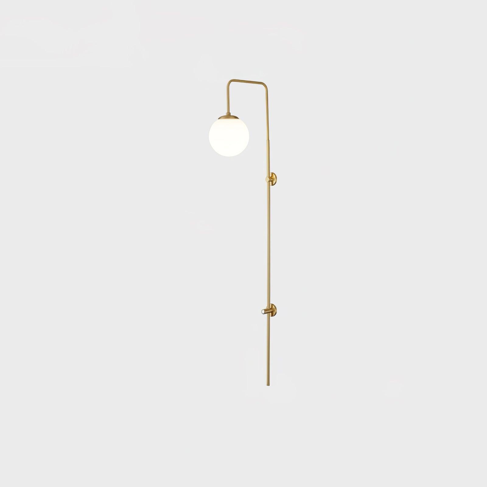 Globe Brass Wall Sconce K410