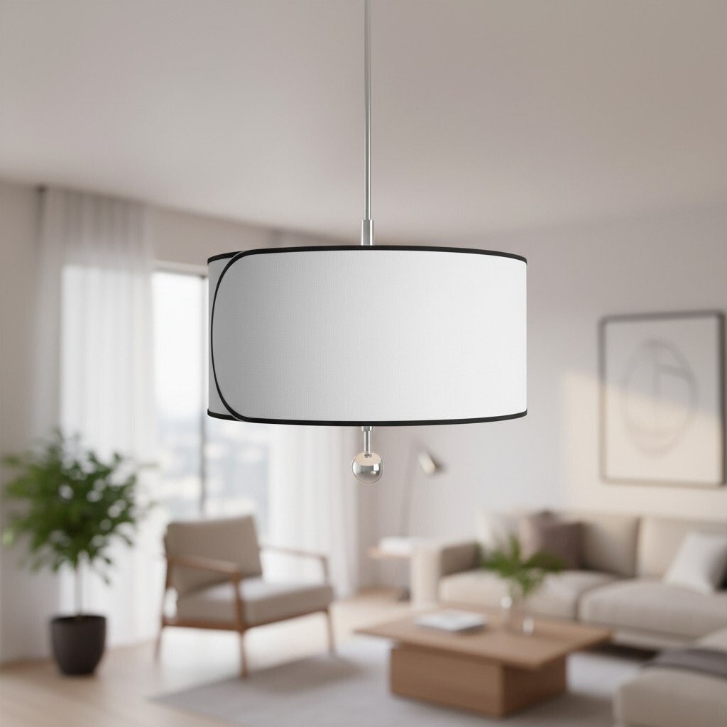 Roven Layered Drum Pendant Light - Modern Transitional Lighting for Dining Room K1710